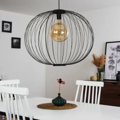 hofstein Suspension Wharua Noir, 1 lumière* Suspensions