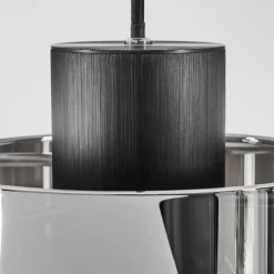 hofstein Suspension Wichita Noir, 3 lumières