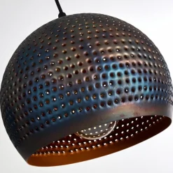 Luminaires Orientaux-hofstein Suspension Wildervanksterdallen Noir, 3 lumières