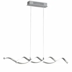 Luminaires Wofi Suspension Wofi BONNEY LED Nickel mat, 1 lumière* Éclairage Led