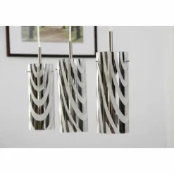 Luminaires Wofi Suspension Wofi COLLAGE Nickel mat, 3 lumières