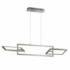 Luminaires Wofi Suspension WOFI MURIEL LED Nickel mat, 1 lumière* Suspensions
