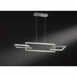 Luminaires Wofi Suspension WOFI MURIEL LED Nickel mat, 1 lumière* Suspensions