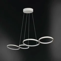 Luminaires Wofi Suspension WOFI VIKA LED Blanc, 1 lumière* Éclairage Led