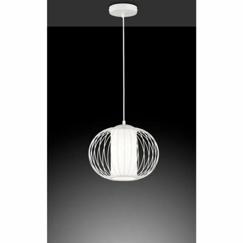 Luminaires Wofi Suspension Wofi-Leuchten TARIM Blanc, 1 lumière
