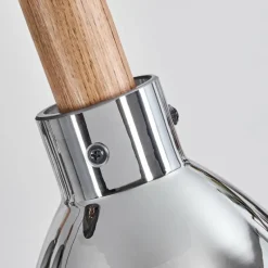 hofstein Suspension Yadekope Écru, Noir, 6 lumières