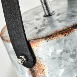 Suspension Verre Fumé-hofstein Suspension Yaretayo Argent Oxydé, Noir, 4 lumières