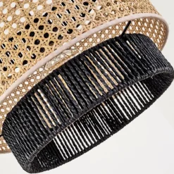 Luminaires Scandinaves-hofstein Suspension Zaracure Noir, 1 lumière