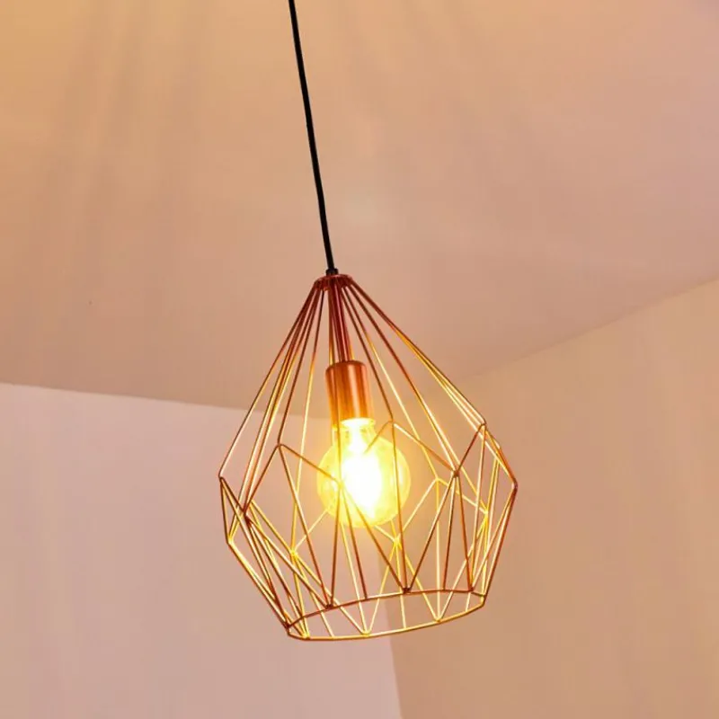Lampes Industrielles-hofstein Suspension Zarembo Cuivre, 1 lumière