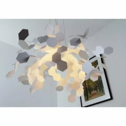 Luminaires Zava Luce Suspension Zavaluce Andromeda Blanc, 1 lumière* Suspensions