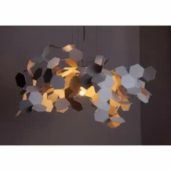 Luminaires Zava Luce Suspension Zavaluce Andromeda Blanc, 1 lumière* Suspensions