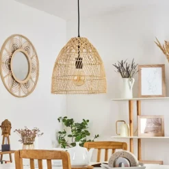 hofstein Suspension Zofingen Noir, 1 lumière