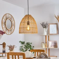 hofstein Suspension Zofingen Noir, 1 lumière