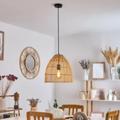 hofstein Suspension Zofingen Noir, 1 lumière