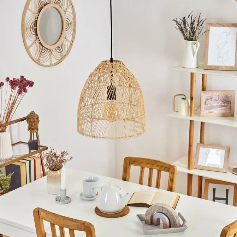 hofstein Suspension Zofingen Noir, 1 lumière