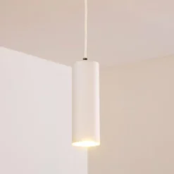 hofstein Suspension Zuoz Blanc, 1 lumière* Suspensions