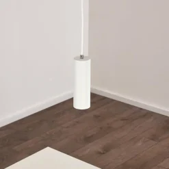 hofstein Suspension Zuoz Blanc, 1 lumière* Suspensions