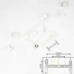 Luminaires Scandinaves-hofstein Suspension Zuoz Blanc, 6 lumières