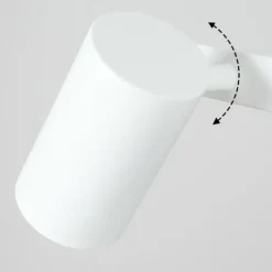 Luminaires Scandinaves-hofstein Suspension Zuoz Blanc, 6 lumières