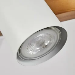 Luminaires Scandinaves-Lampe Suspension Zuoz Écru, Blanc, 4 lumières