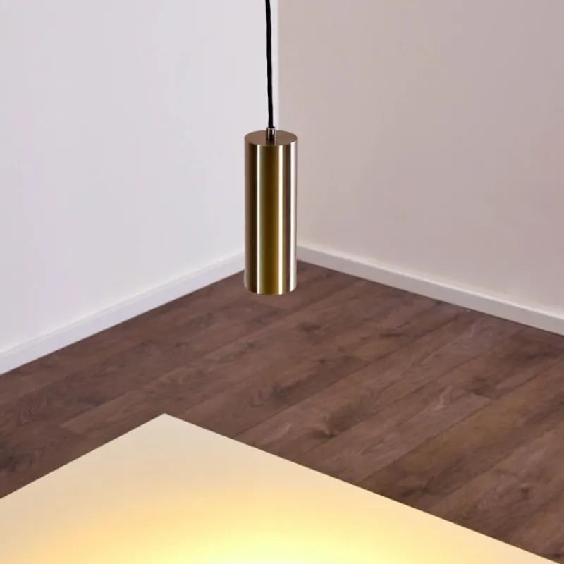 hofstein Suspension Zuoz Nickel mat, 1 lumière