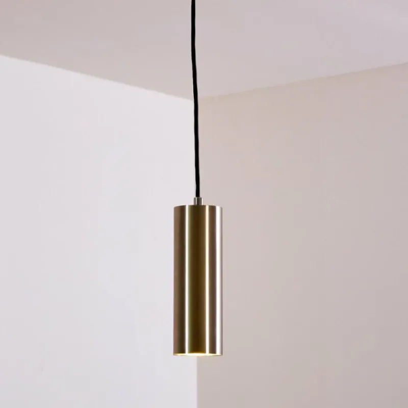 hofstein Suspension Zuoz Nickel mat, 1 lumière