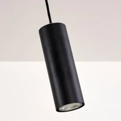 hofstein Suspension Zuoz Noir, 1 lumière