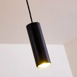 hofstein Suspension Zuoz Noir, 1 lumière