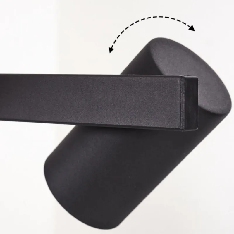 hofstein Suspension Zuoz Noir, 4 lumières