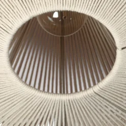 Lampes En Tissu-Luminaires Trio SVEA Plafonnier Beige, 1 lumière