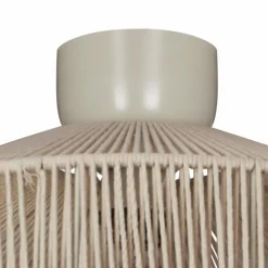 Lampes En Tissu-Luminaires Trio SVEA Plafonnier Beige, 1 lumière
