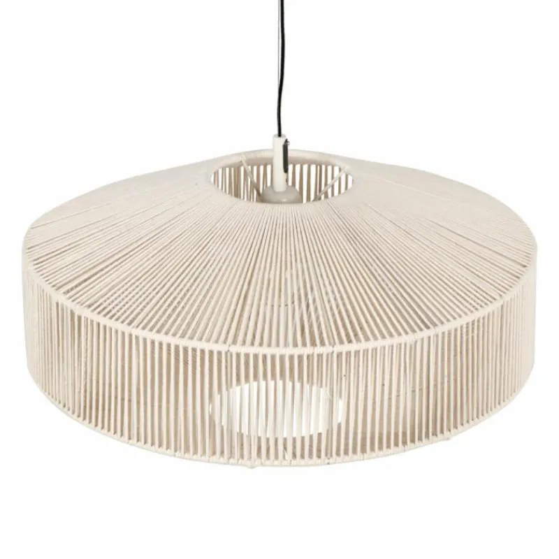 Lampes En Tissu-Luminaires Trio SVEA Suspension Beige, 1 lumière