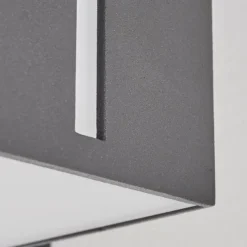 hofstein Swanek Lampe murale d´extérieur, Applique murale LED Anthracite, 1 lumière, Détecteur de mouvement