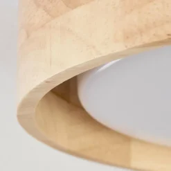 Luminaires Scandinaves-hofstein Tabernas Plafonnier LED Écru, Blanc, 1 lumière, Télécommandes