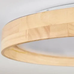 Luminaires Scandinaves-hofstein Tabernas Plafonnier LED Écru, Blanc, 1 lumière, Télécommandes