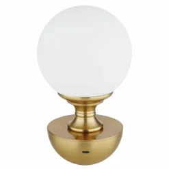 Luminaires Globo Lighting Tabina Lampe à poser LED Laiton, 1 lumière* Éclairage Led