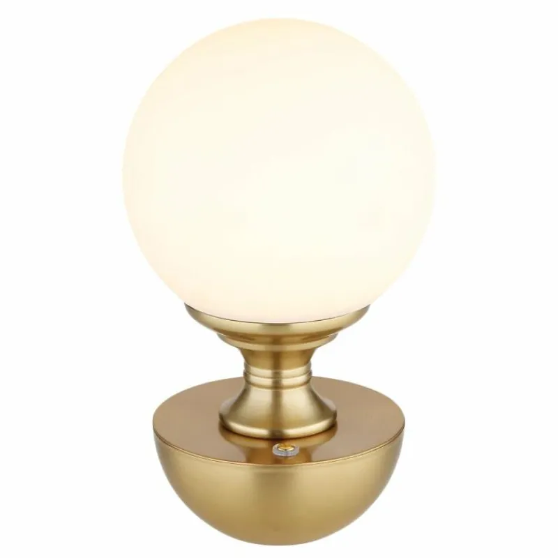 Luminaires Globo Lighting Tabina Lampe à poser LED Laiton, 1 lumière* Éclairage Led