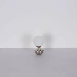 Luminaires Globo Lighting Tabina Lampe à poser LED Nickel mat, 1 lumière* Éclairage Led