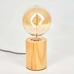 Luminaires Scandinaves-hofstein Tallsebo Lampe à poser Écru, 1 lumière