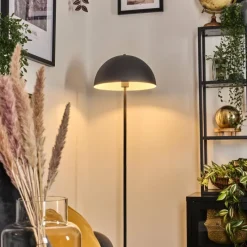 Luminaires Scandinaves-hofstein Tati Lampadaire Anthracite, 1 lumière