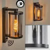 hofstein Telhada Luminaire extérieur, Lampe murale d´extérieur Noir, 1 lumière, Détecteur de mouvement