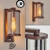 hofstein Telhada Luminaire extérieur, Lampe murale d´extérieur Rouille, 1 lumière, Détecteur de mouvement