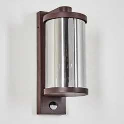 hofstein Telhada Luminaire extérieur, Lampe murale d´extérieur Rouille, 1 lumière, Détecteur de mouvement