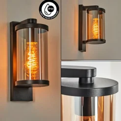 hofstein Telhada Luminaire extérieur, Lampe murale d´extérieur Noir, 1 lumière