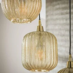 hofstein Tiambilibi Suspension Anthracite, 5 lumières