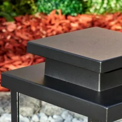 hofstein Tieva Borne lumineuse, Eclairage de chemin Noir, 1 lumière