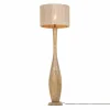 Lampes En Bois-Luminaires Trio TOBA Lampadaire Bois clair, 1 lumière