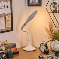 hofstein Toggerbo Lampe de bureau, Lampe à poser, Liseuse LED Blanc, 1 lumière