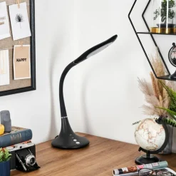 hofstein Toggerbo Lampe de bureau, Lampe à poser, Liseuse LED Noir, 1 lumière
