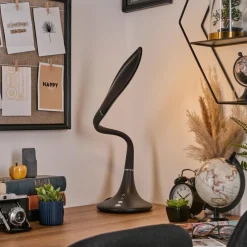 hofstein Toggerbo Lampe de bureau, Lampe à poser, Liseuse LED Noir, 1 lumière